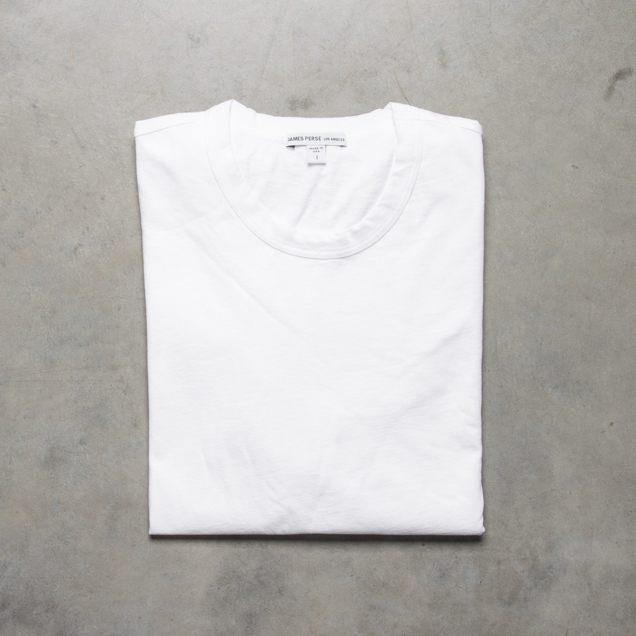 James perse white outlet t shirt