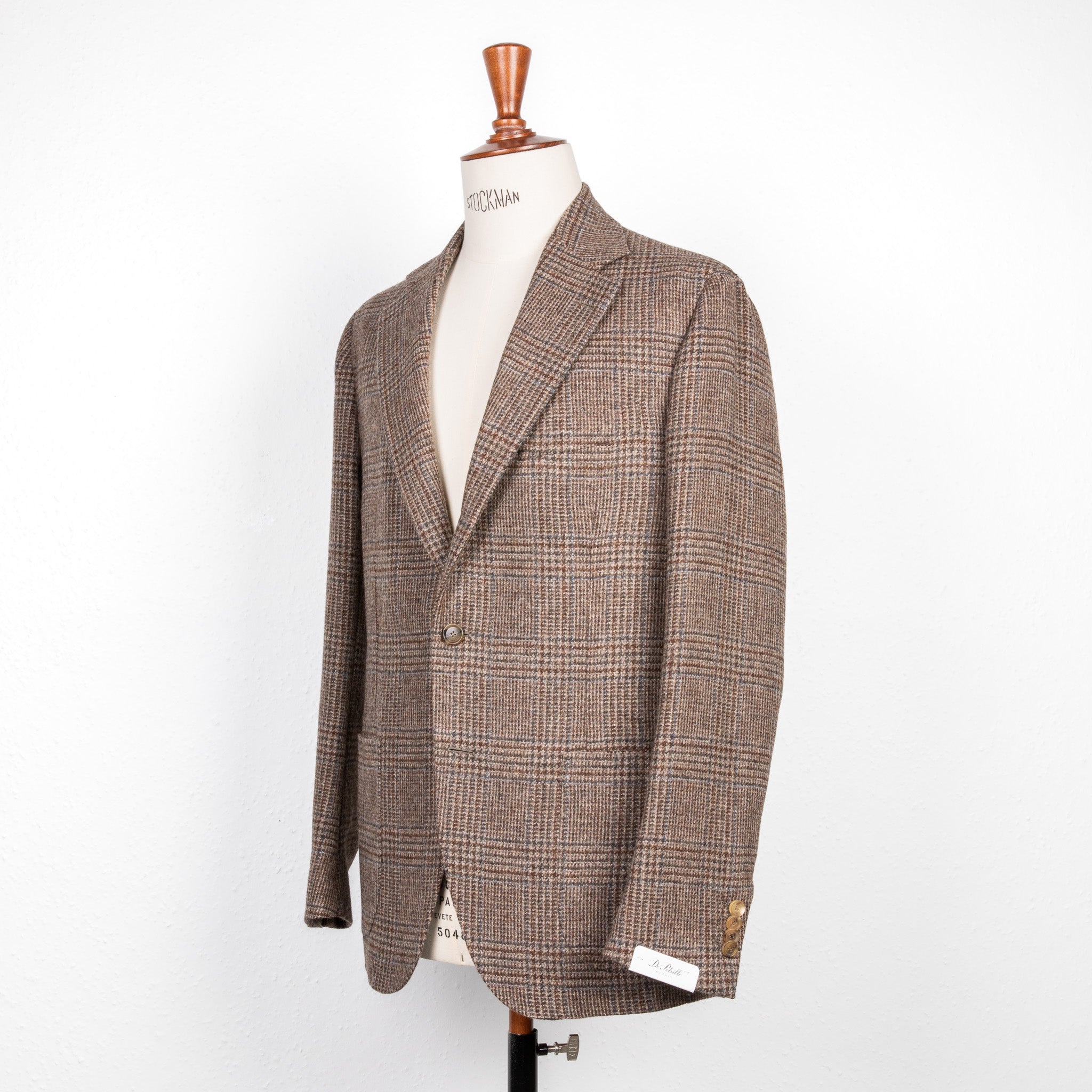 Shetland Wool Blazer - Houndstooth