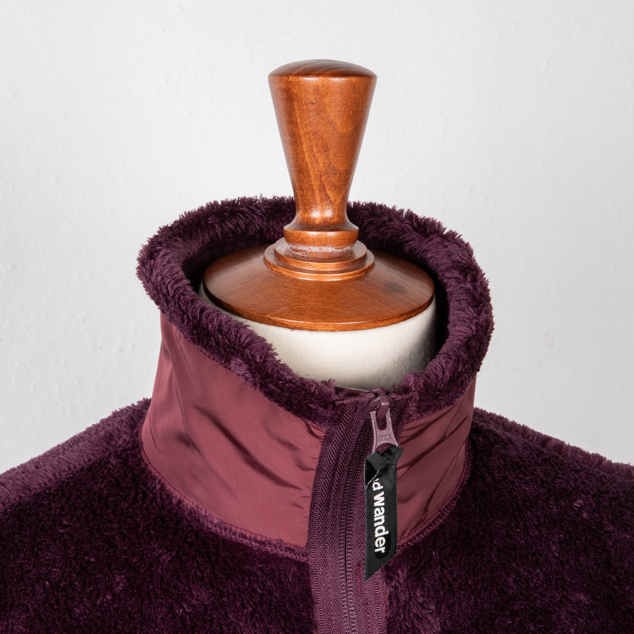 And Wander High Loft Fleece Jacket Purple