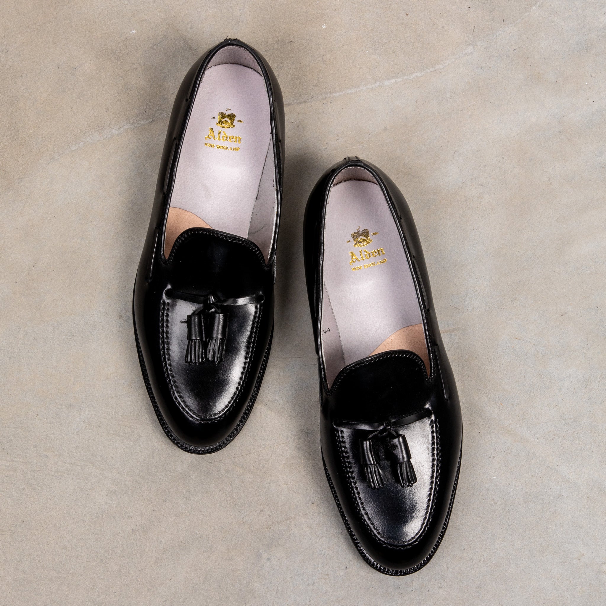 Alden Black Cordovan Tassel Loafer – Frans Boone Store