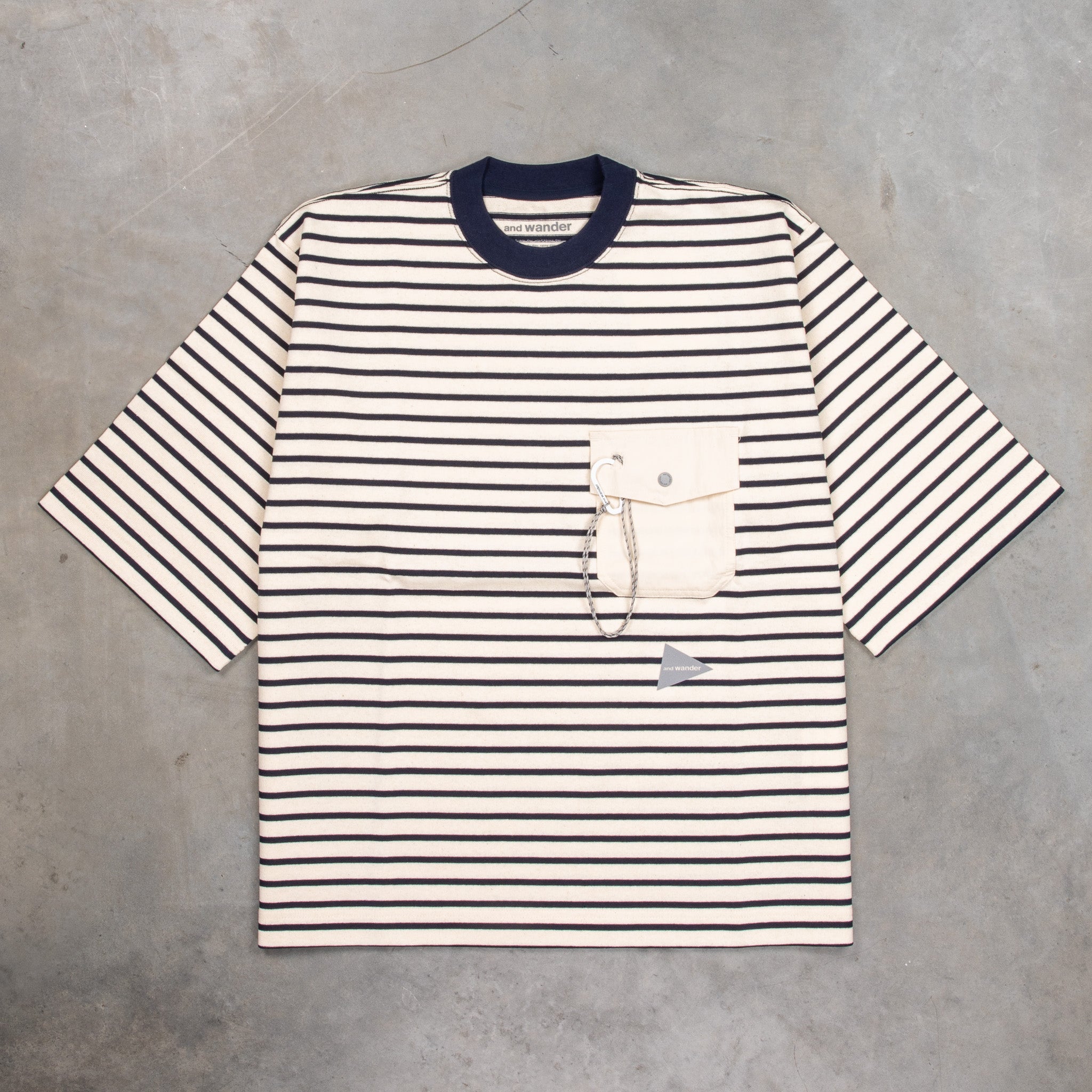 Ae stripe pocket crew neck sweater best sale