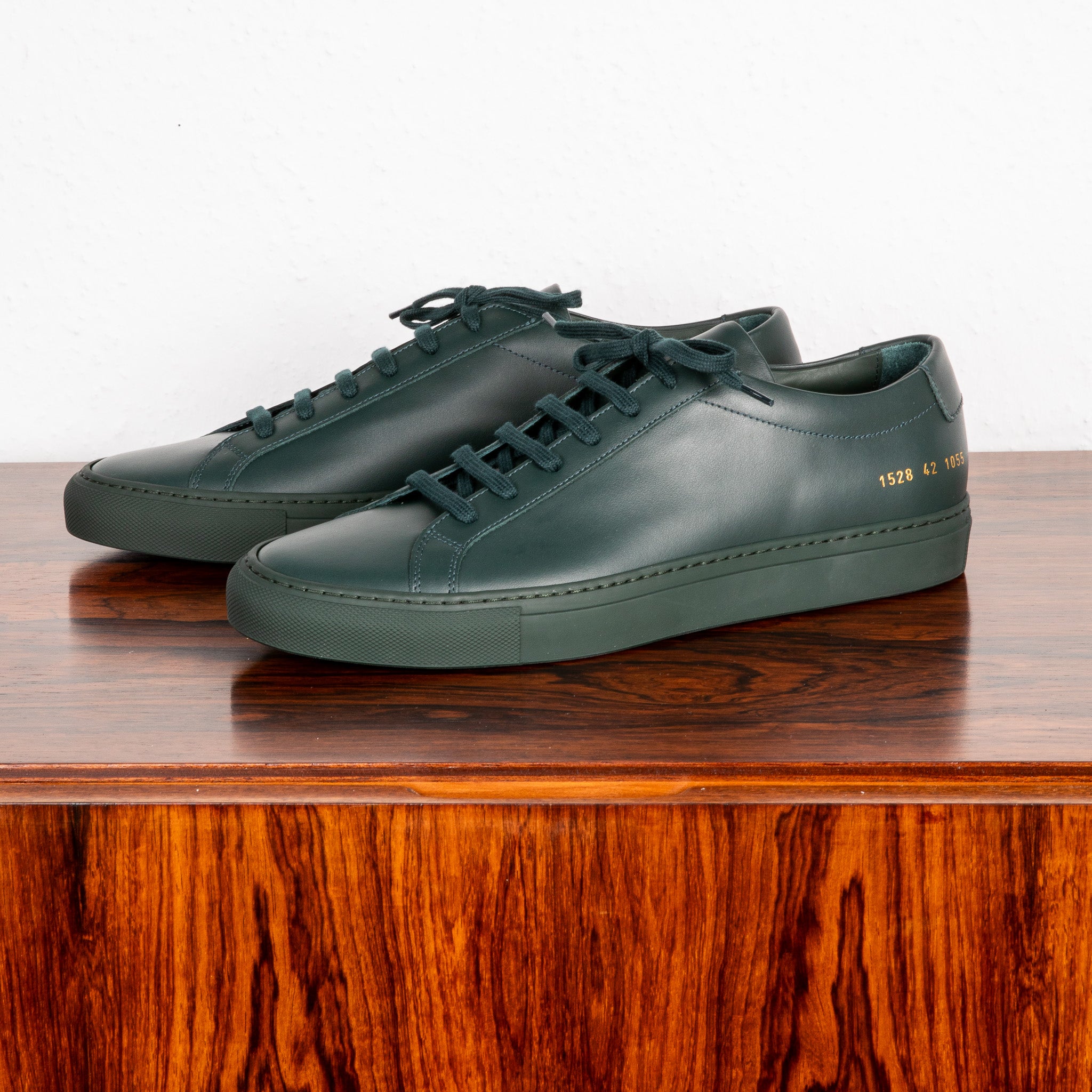 Common Projects Original Achilles Low 1528 Forest Green Frans Boone Store