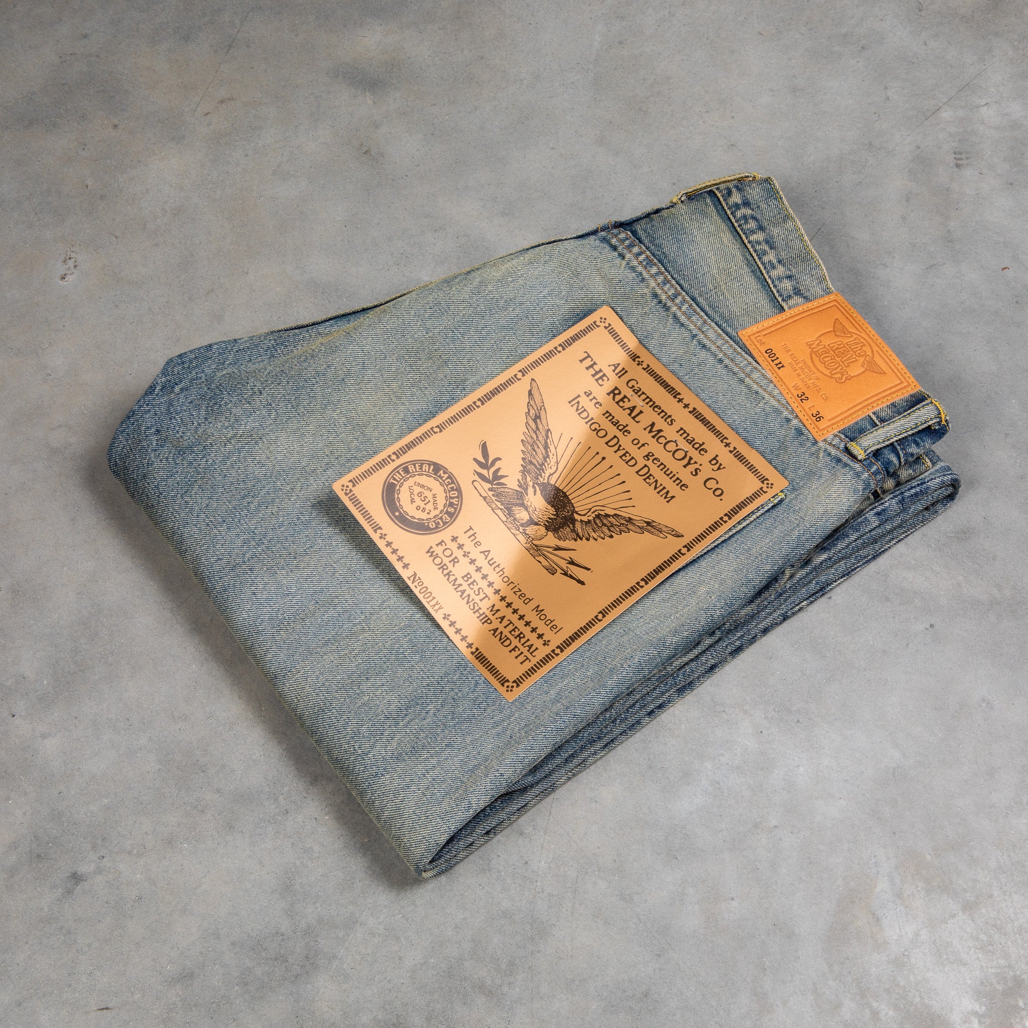 MyWay19 Vintage Real McCoy's Japanese Brand Redline Denim Jeans