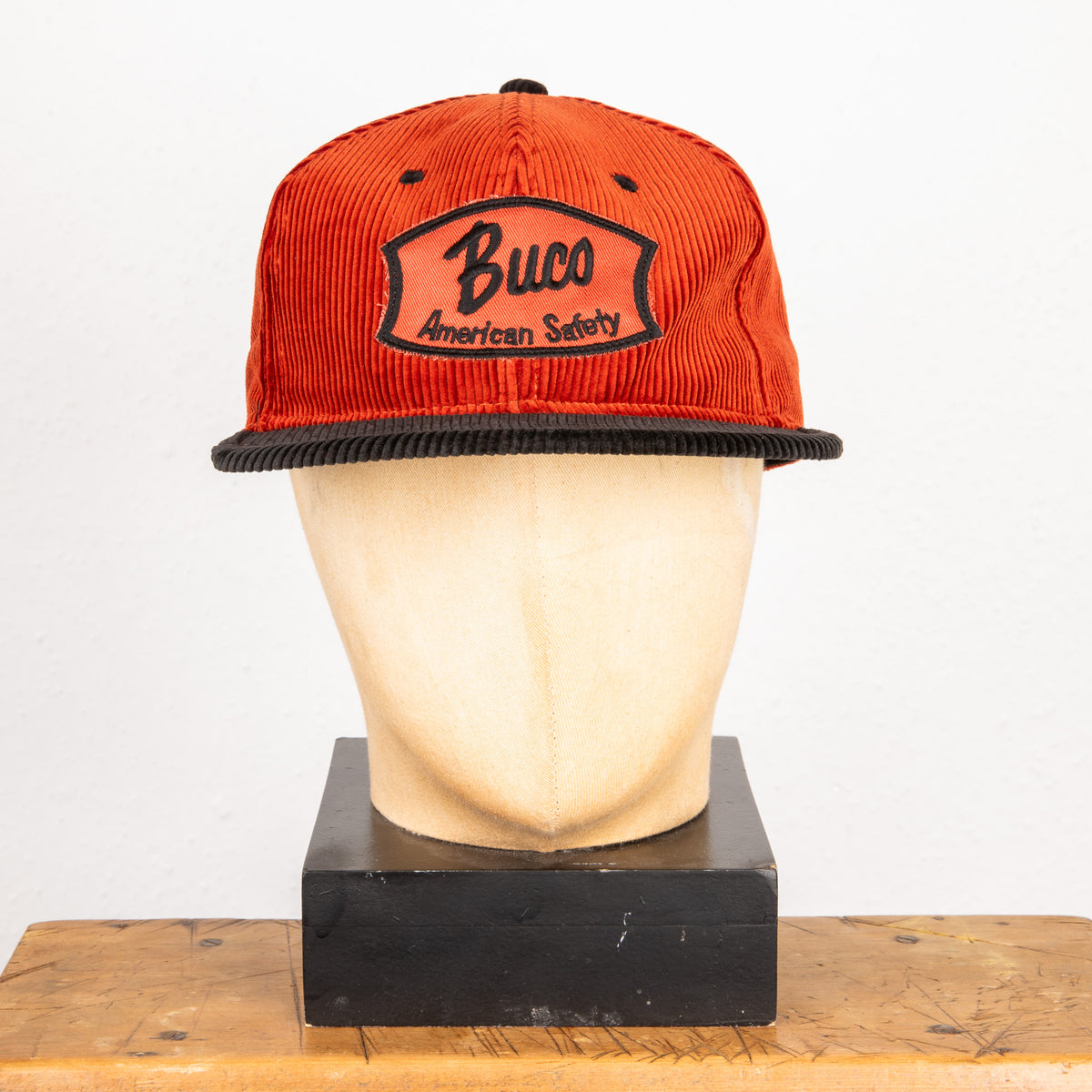 Buco Corduroy Strap-Back Cap Orange – Frans Boone Store