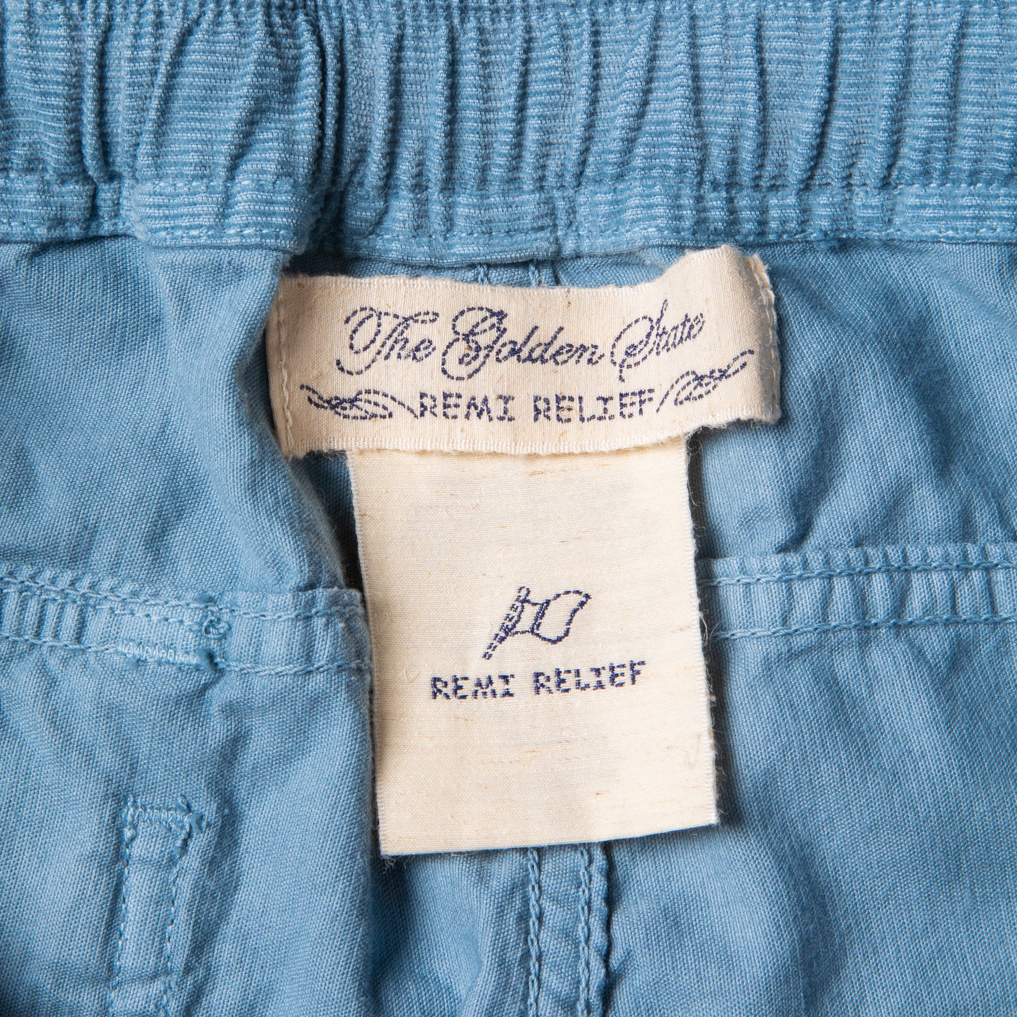 Remi Relief Corduroy Easy Shorts Sax