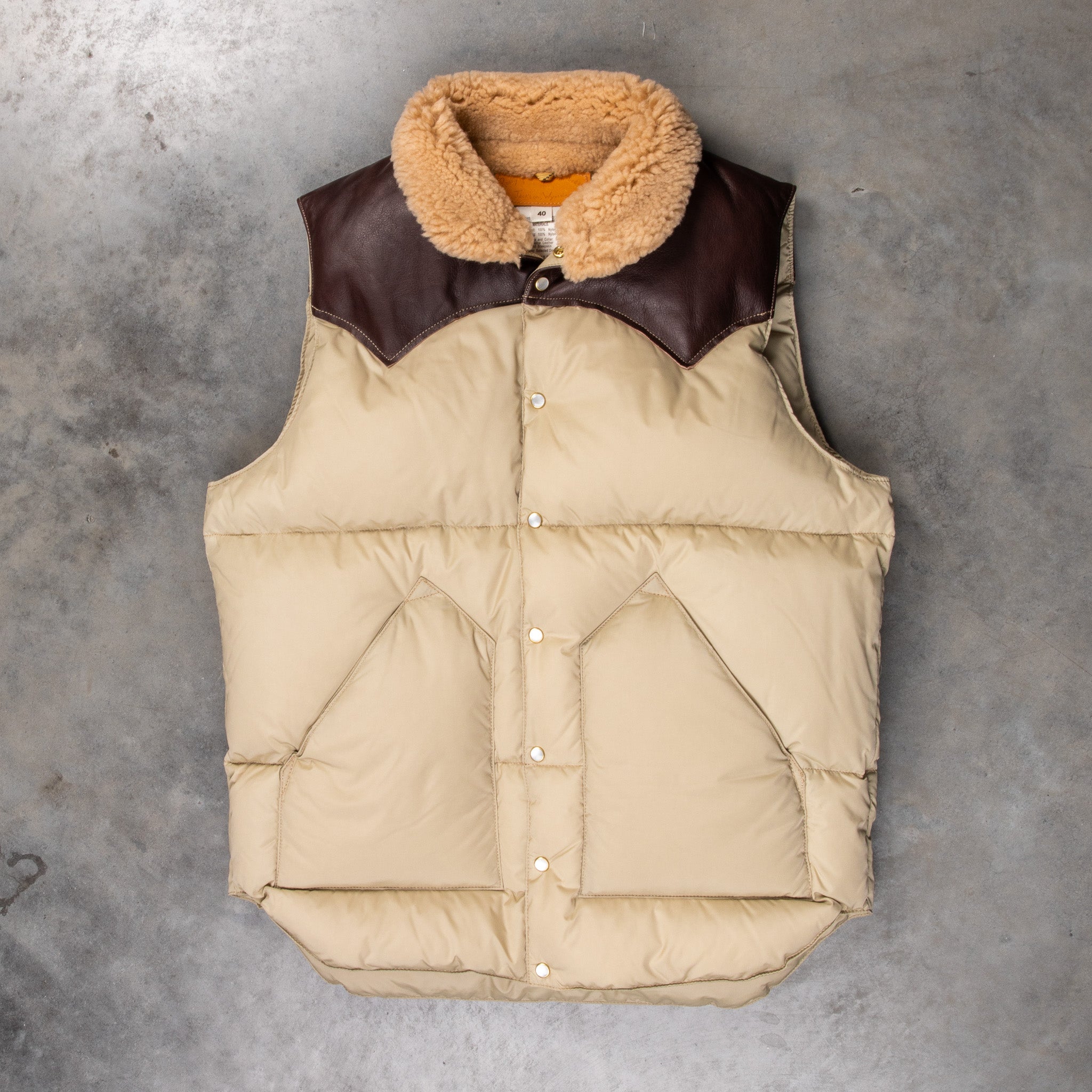 Rocky Mountain Featherbed Exclusive Christy Vest Tan