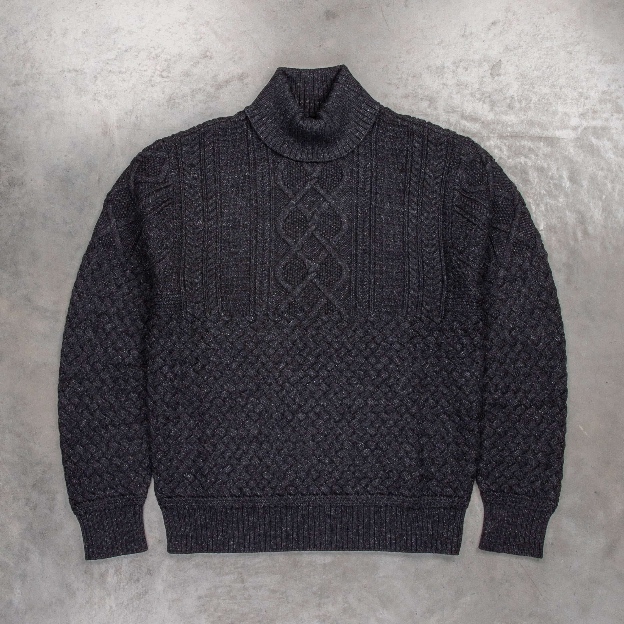 RRL CASHMERE TURTLENECK SWEATER L (終了) - トップス