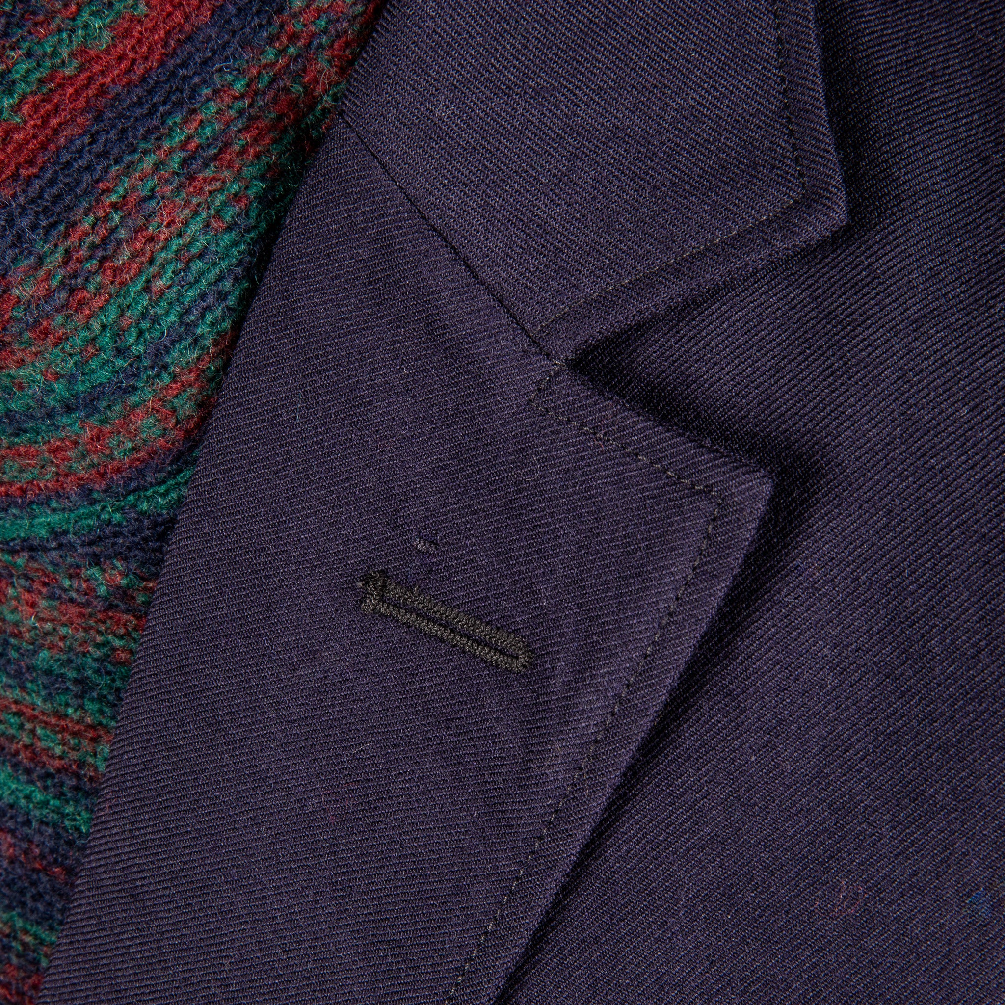 Engineered Garments Andover Jacket Dark Navy Wool Uniform Serge