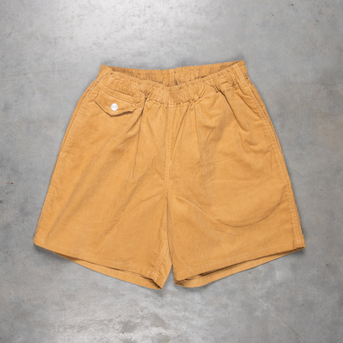 The Real McCoy´s Summer Corduroy Swim Shorts Beige – Frans