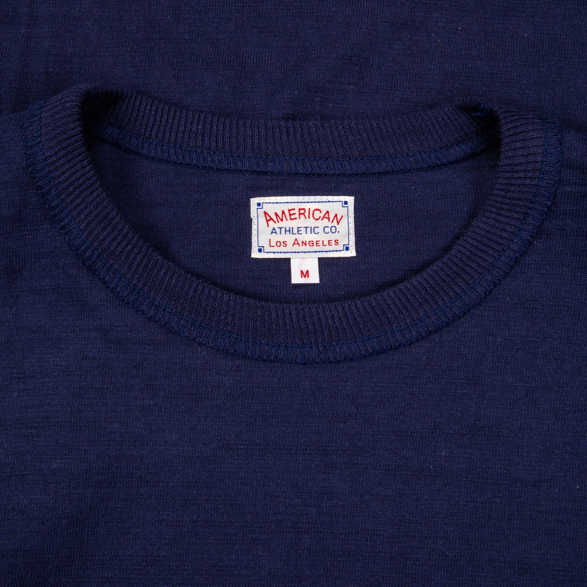 The Real McCoy's Athletic L/S T-shirt / Loopwheel Navy – Frans Boone Store