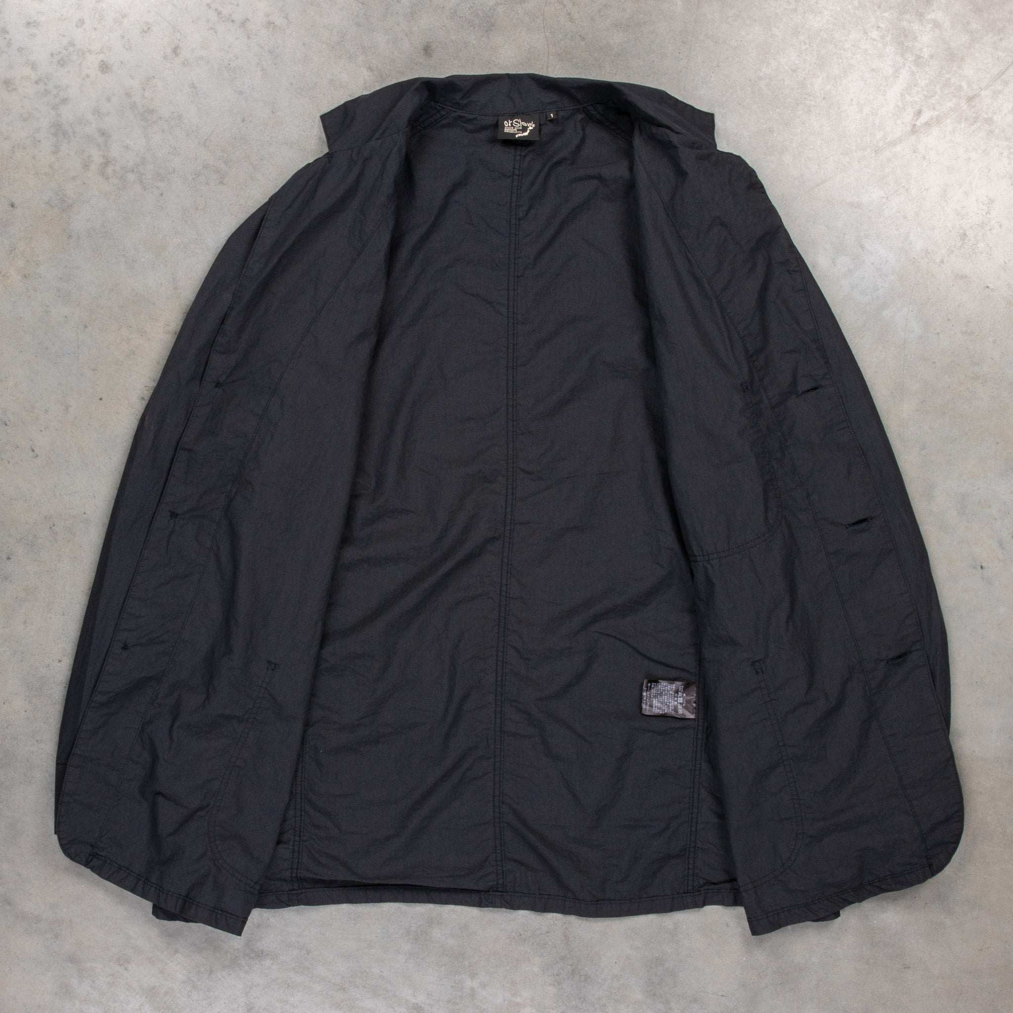 SB Black Cotton Work Jacket (L)