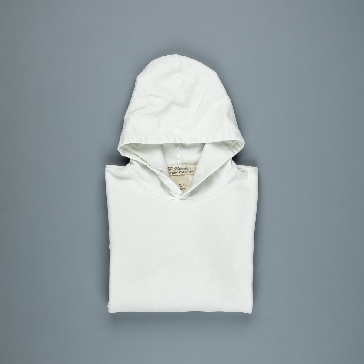 Remi Relief Hooded Sweat Off White