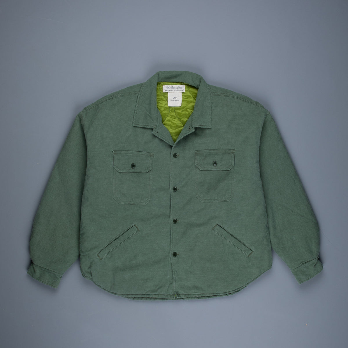 Remi Relief light padded military shirt olive – Frans Boone Store