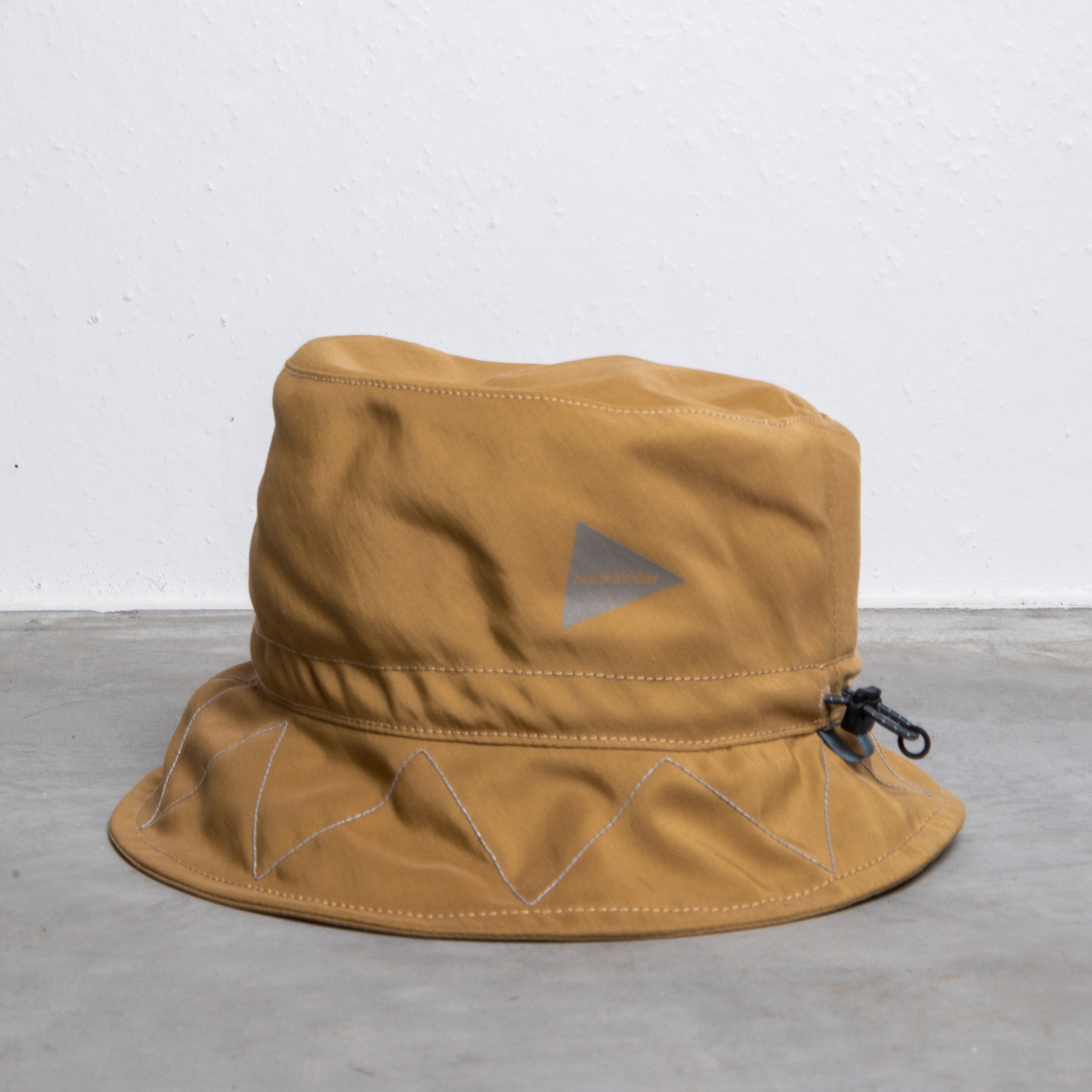 And Wander 60/40 Cloth Hat Dark Beige