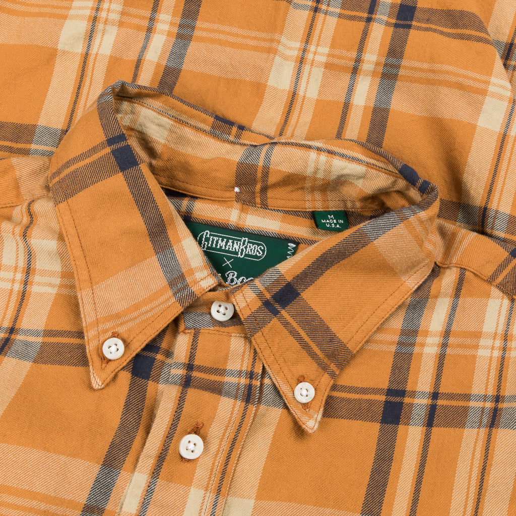 Gitman Vintage x Frans Boone Japanese woven Flannel check - William