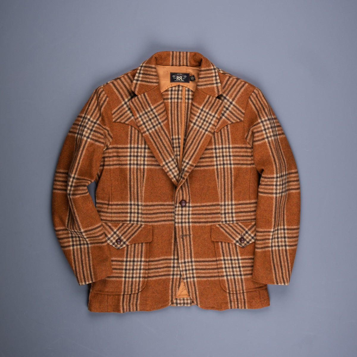 RRL Callington Sport Coat Vintage Orange - Tan – Frans Boone Store