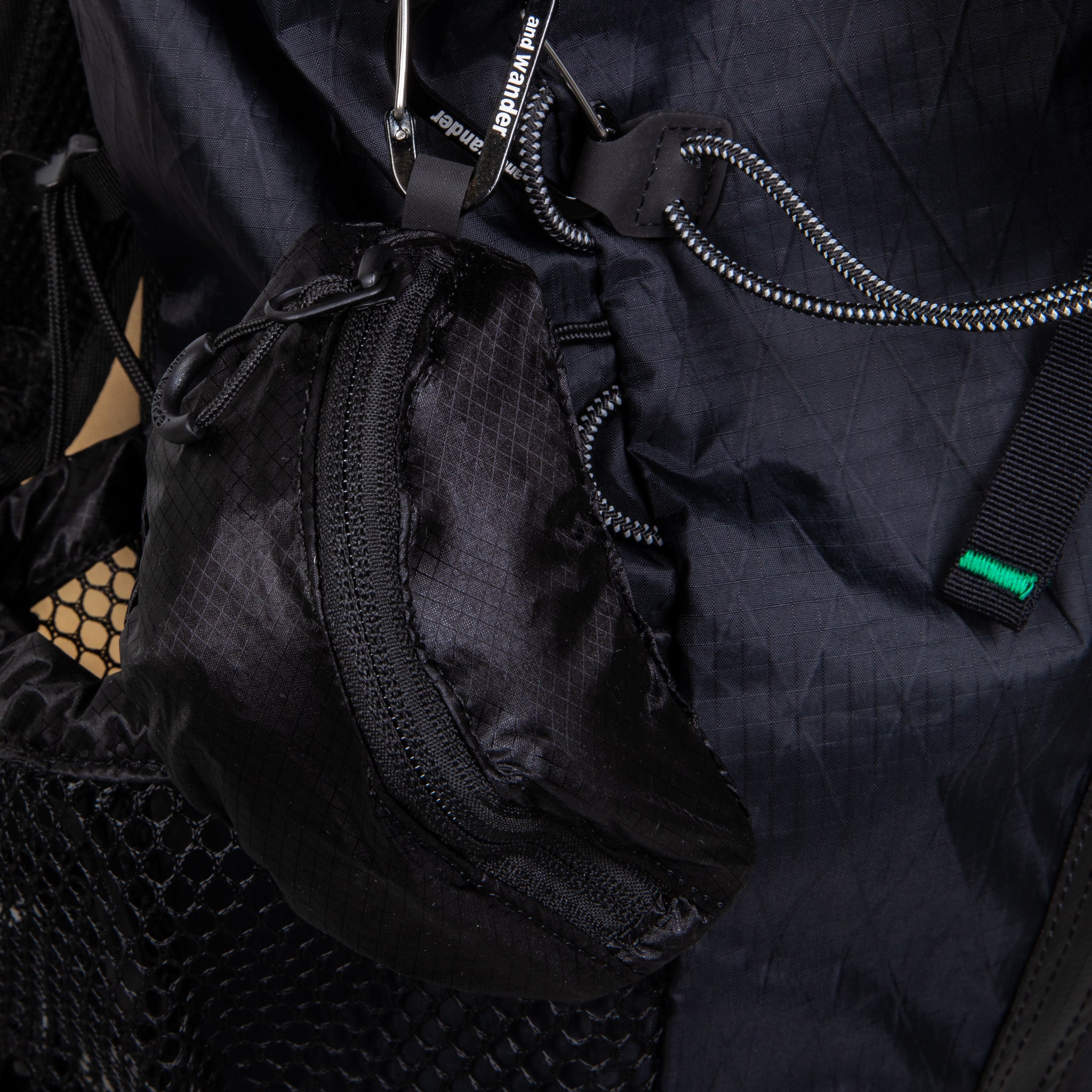 and wander X-Pac 40L Backpack Black