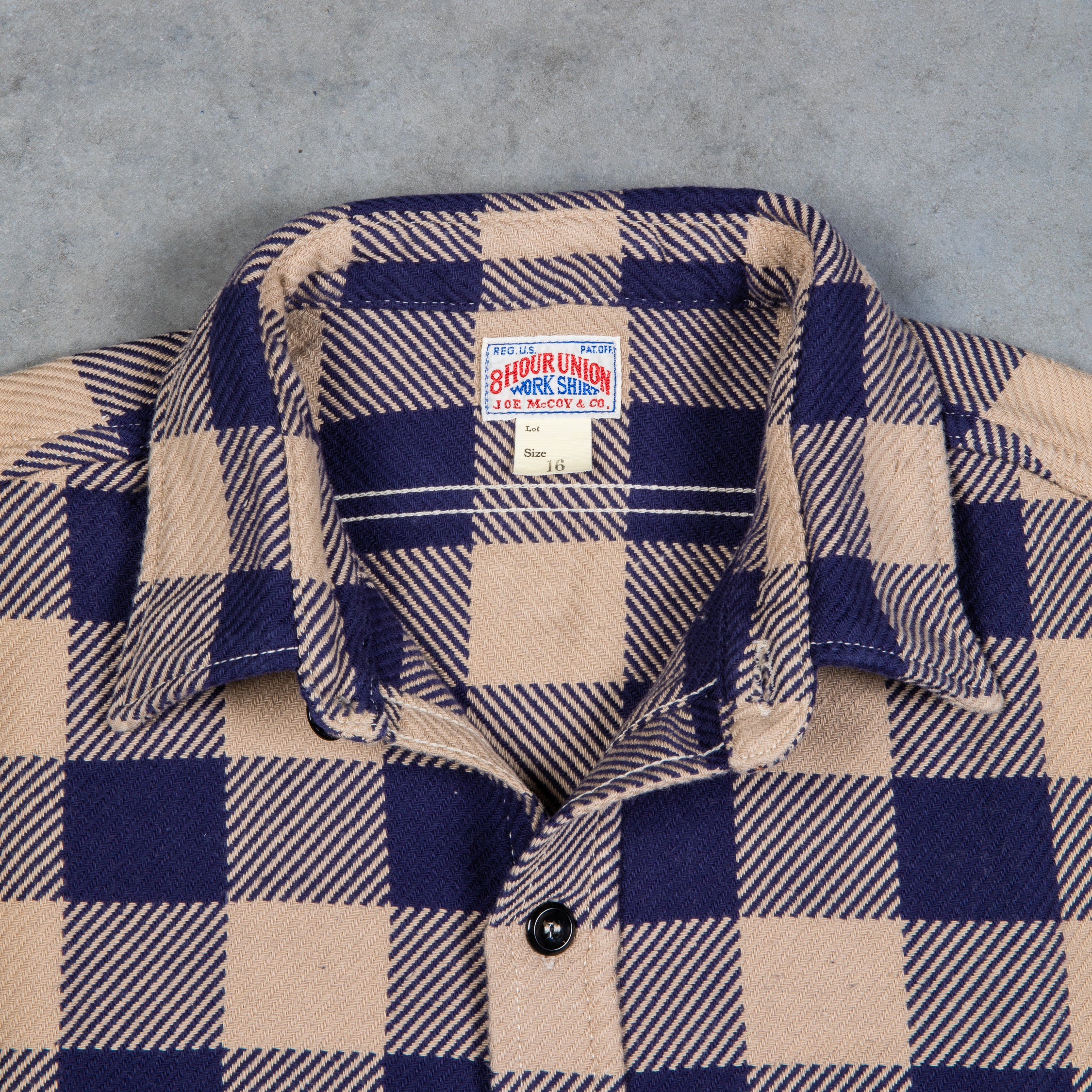 Scorpion Vintage Flannel - Blue/White