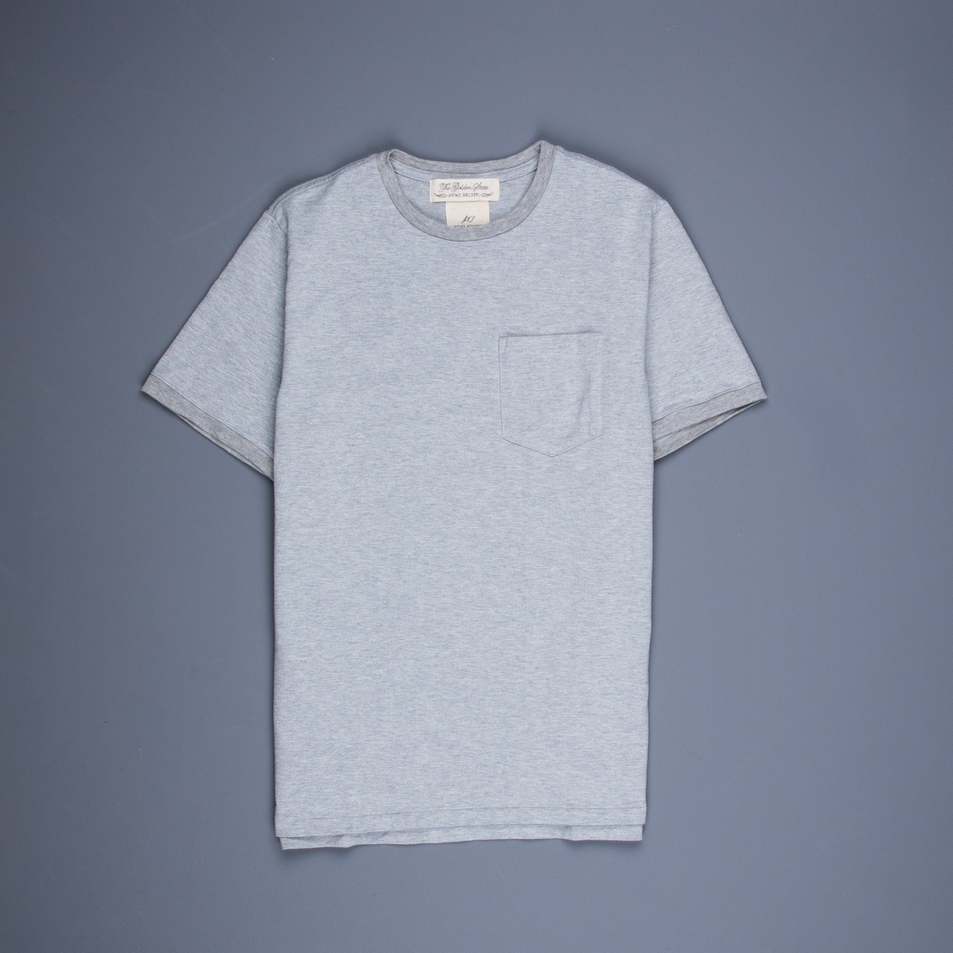 Remi Relief Heavy Cotton pocket tee Heather Gray – Frans Boone Store