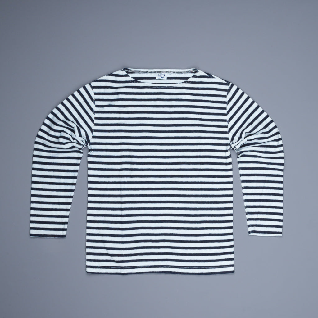 orSlow Longsleeve Tee Original Indigo Border Heavy T-Cloth