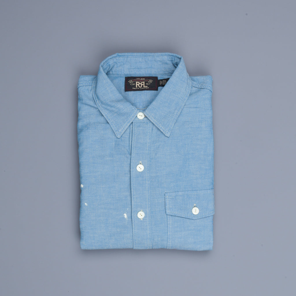 Rrl chambray 2025 work shirt