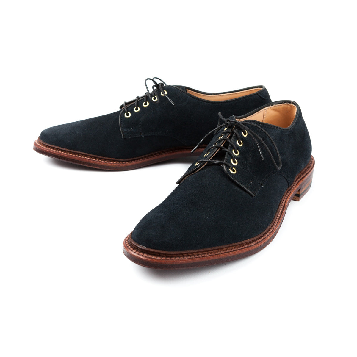 メール便可 2セットまで J.M Weston suède Plain Toe Blucher | irai.co.id