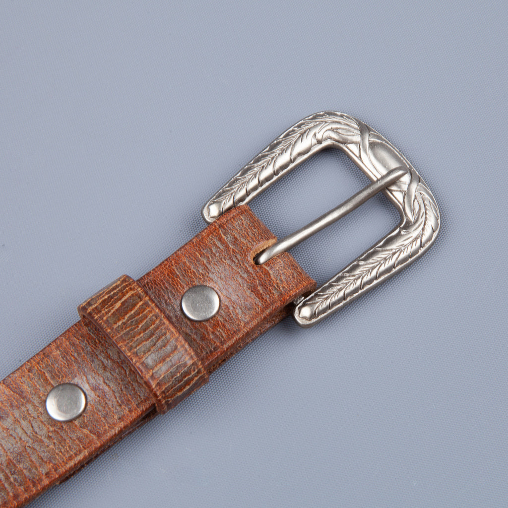 Double RL LeatherDouble- O- Ring Belt - DeeCee style