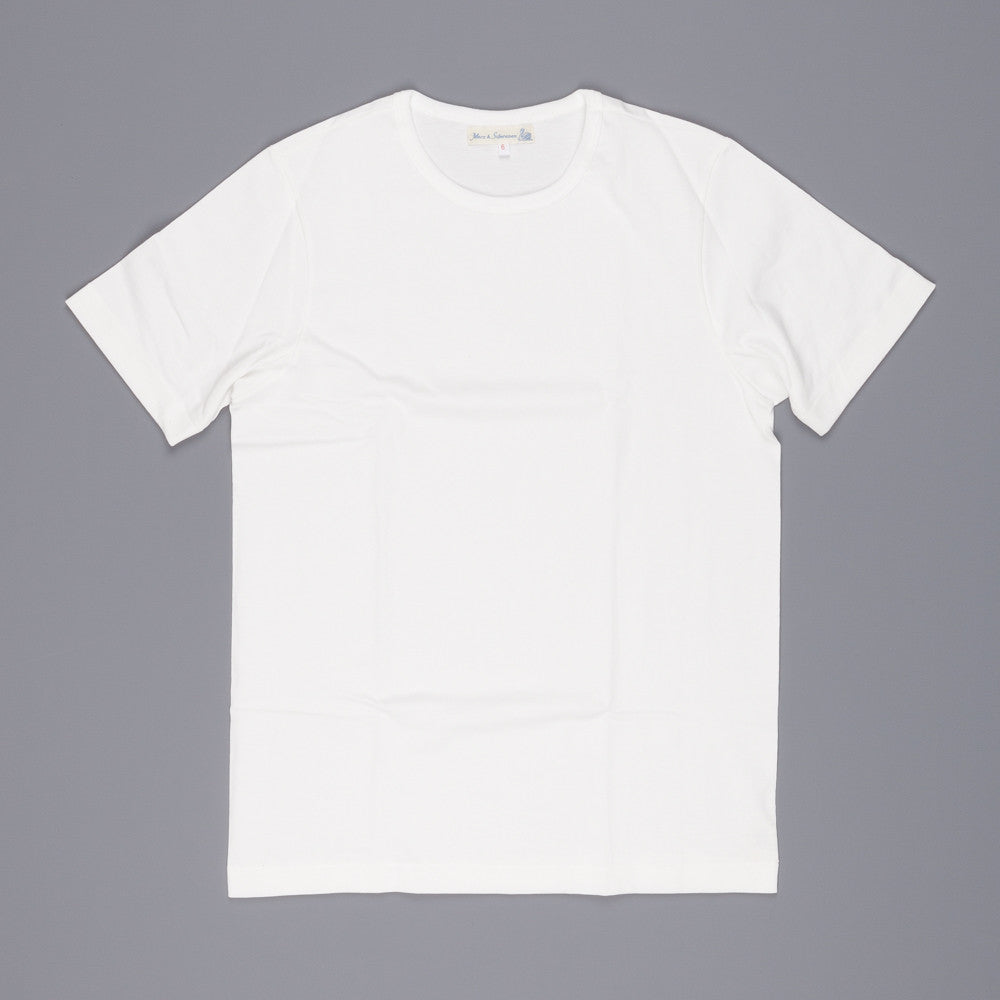 Merz B. Schwanen 215 t Frans 1/4 shirt – Open Boone Sleeve White Store
