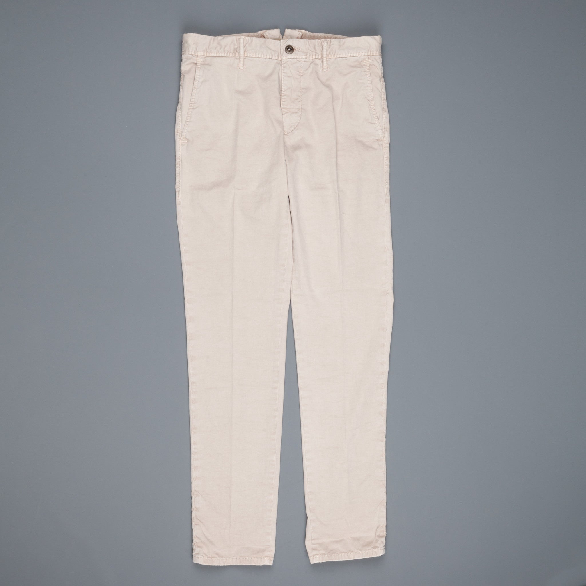 Incotex Slacks 1st603 Stretch Chino Beige Chiaro Frans Boone Store