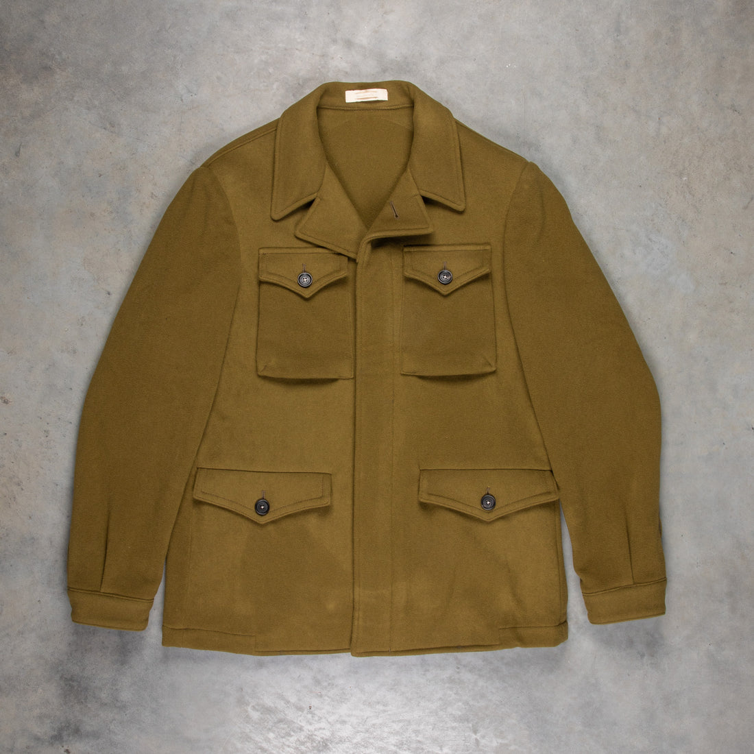 Massimo Alba Field Wool Jacket Militare – Frans Boone Store