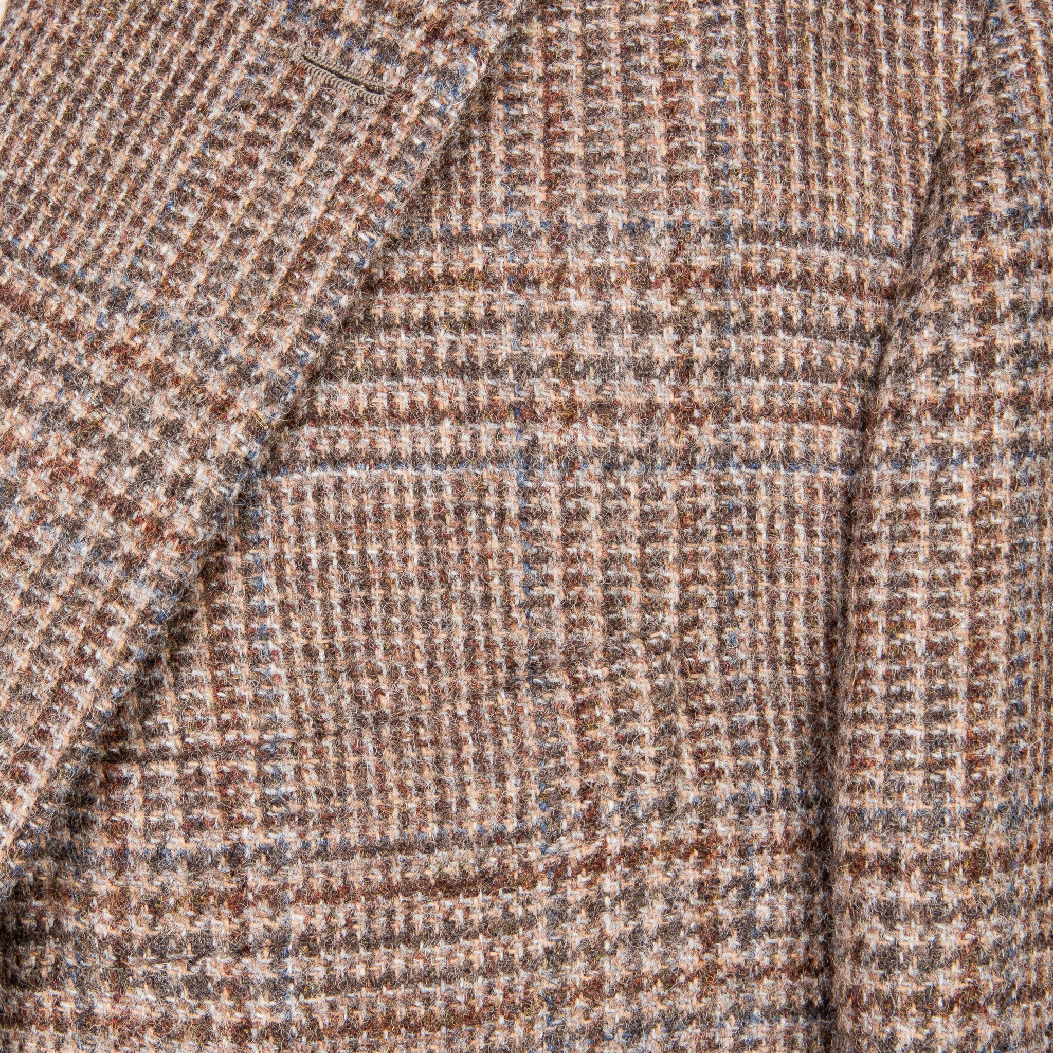 De Petrillo Posillipo Shetland Tweed Jacket Prince Of Wales Beige – Frans  Boone Store