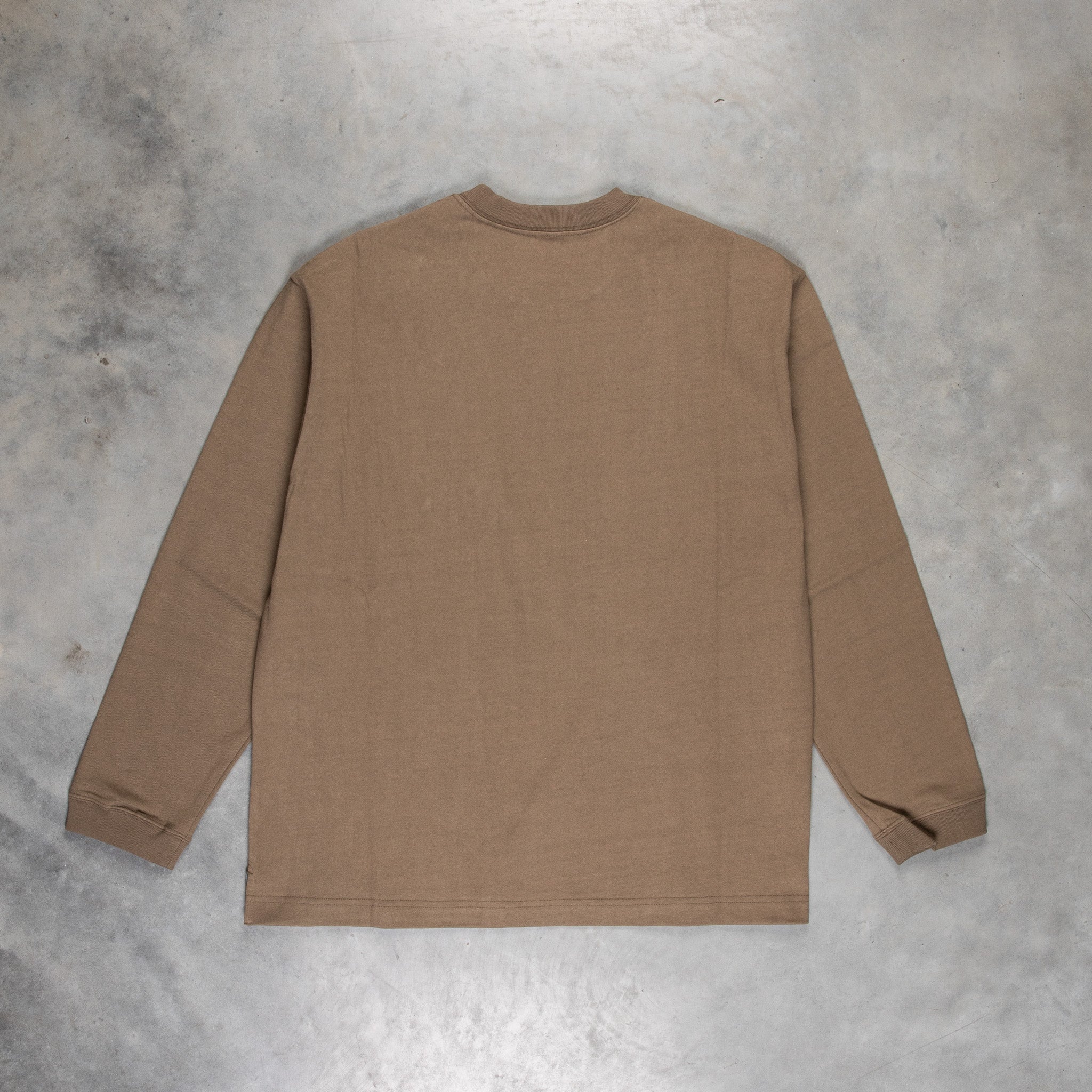 And Wander Heavy Cotton Pocket LS T-Shirt D. Beige – Frans Boone Store