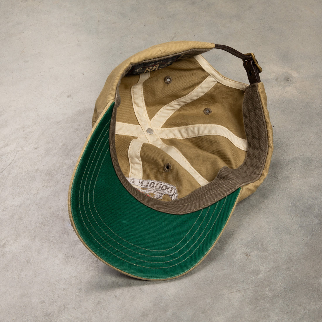 2023 Green Mexico Baseball Trucker Hat Green and Khaki 
