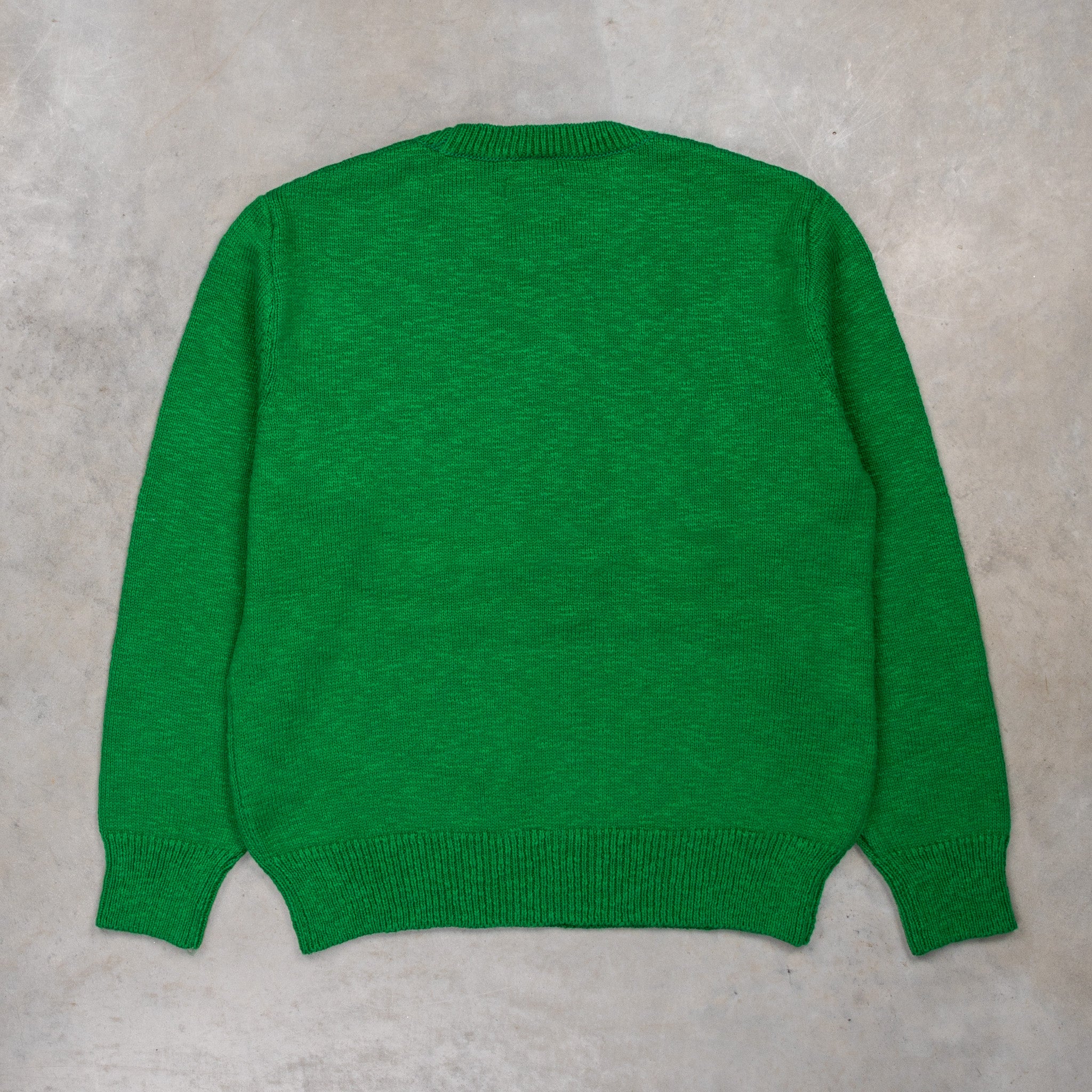The Real McCoy s Summer Sweater Crew Neck Green Frans Boone Store