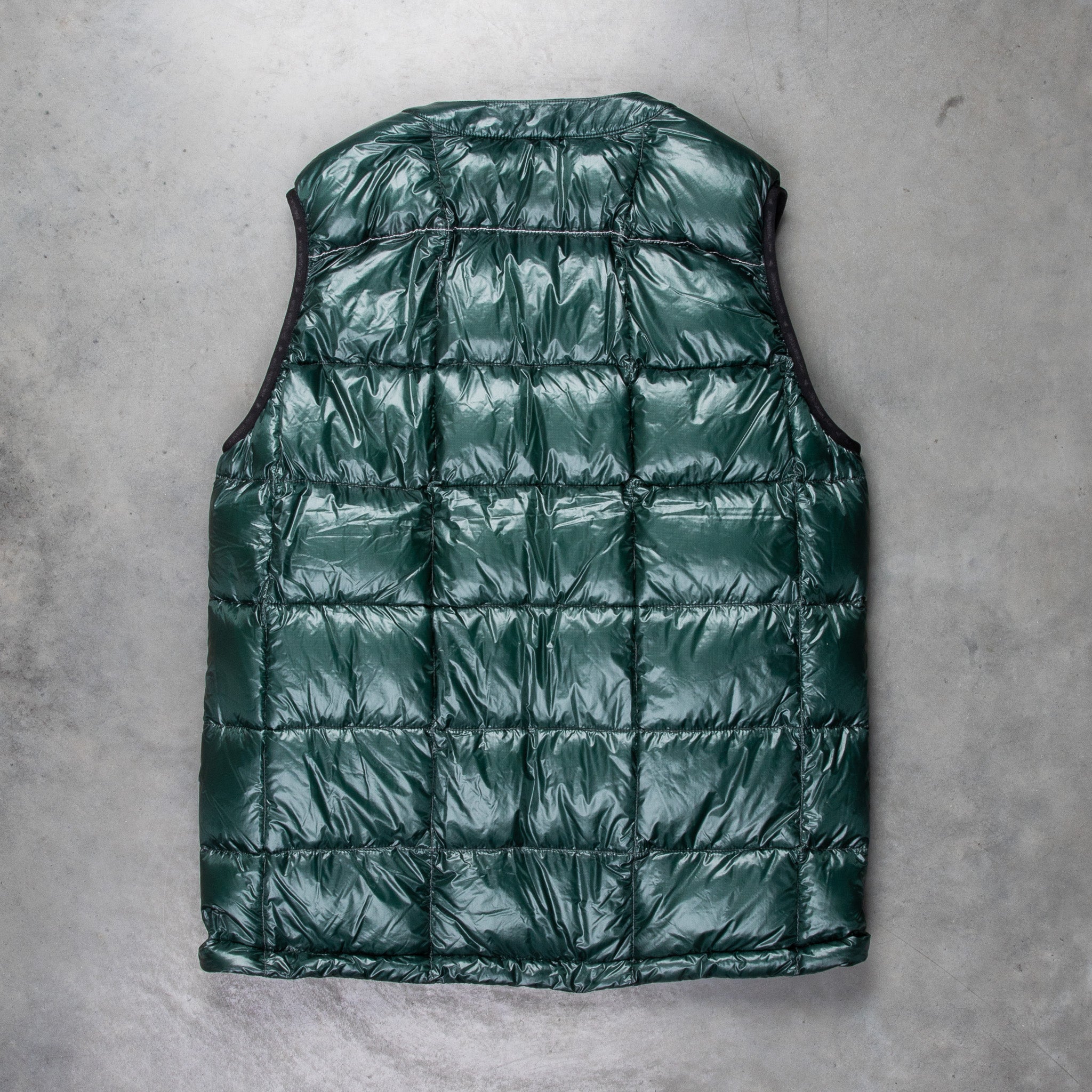 And Wander Diamond Stitch Down Vest Green – Frans Boone Store