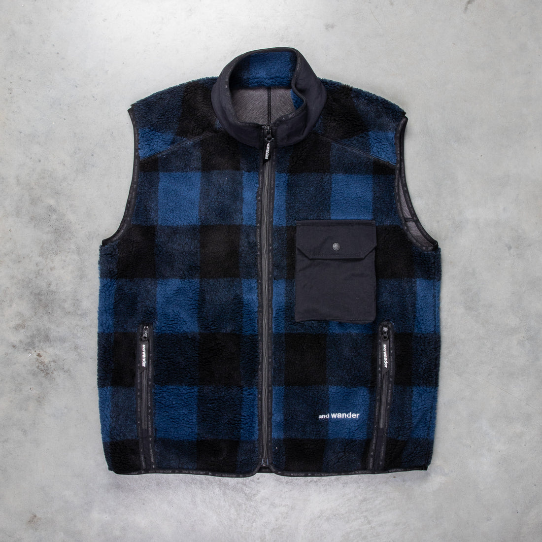 amiur エミレ ボアベスト boa switching vest-