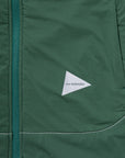 And Wander Alpha Air Jacket Green