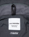 And Wander Alpha Air Jacket Green