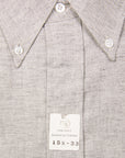 Far East Manufacturing Chambray Button-down Shirt Heather Grey