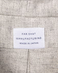 Far East Manufacturing Chambray Button-down Shirt Heather Grey