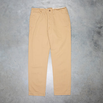 RRL Officer´s flat pant new military khaki – Frans Boone Store