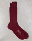 Frans Boone Socks Fillo di Scozia Bordo