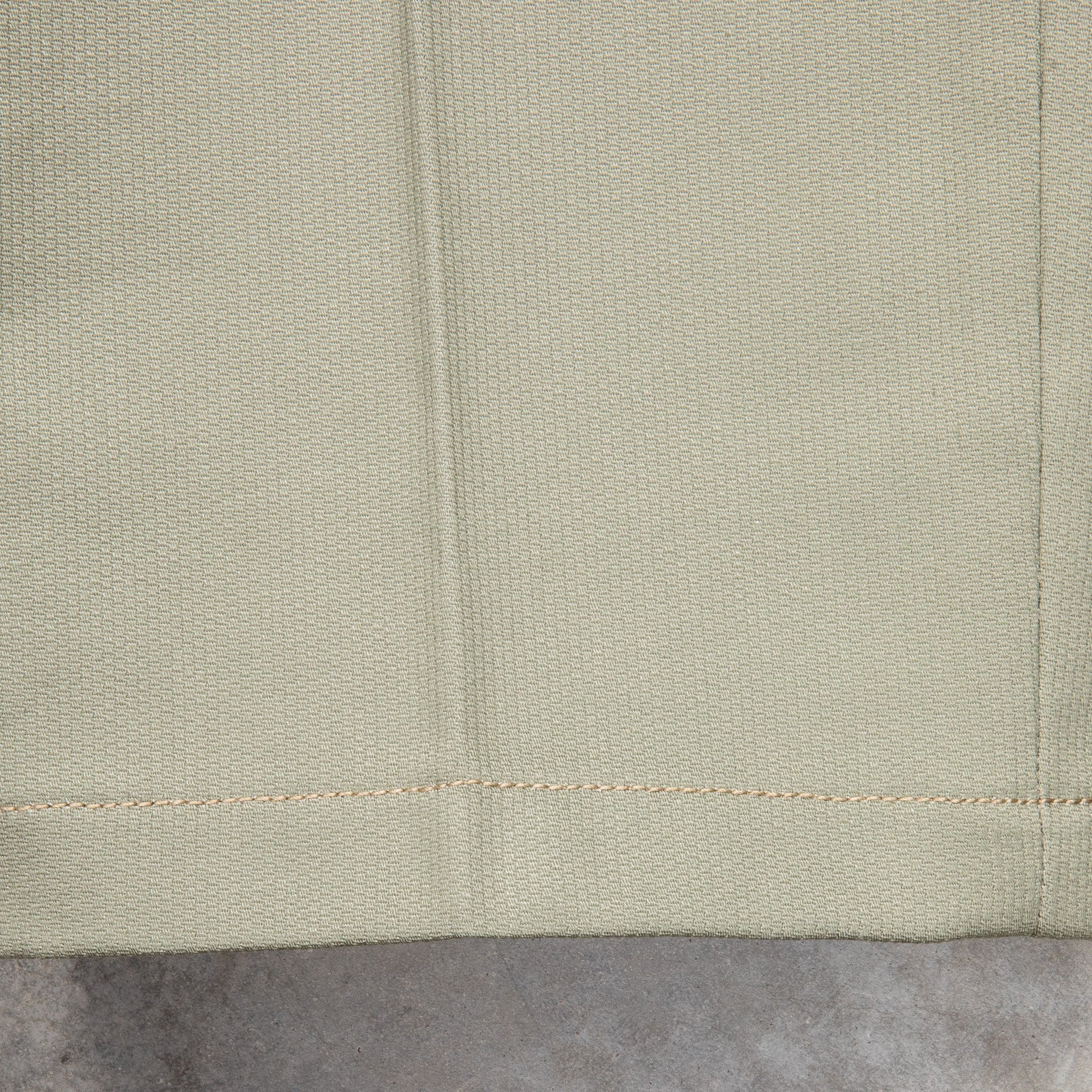 The Real McCoy&#39;s Belted Waistband Plain Stitch Pique Pants Sage