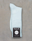 Frans Boone x Pantherella Raynor socks Ice Blue