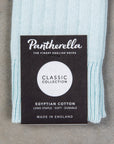 Frans Boone x Pantherella Raynor socks Ice Blue