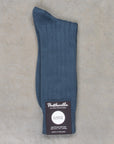 Frans Boone x Pantherella Raynor socks Slate Blue