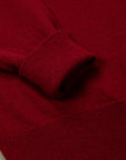 William Lockie Oxton Cashmere Crew Neck Bordeaux