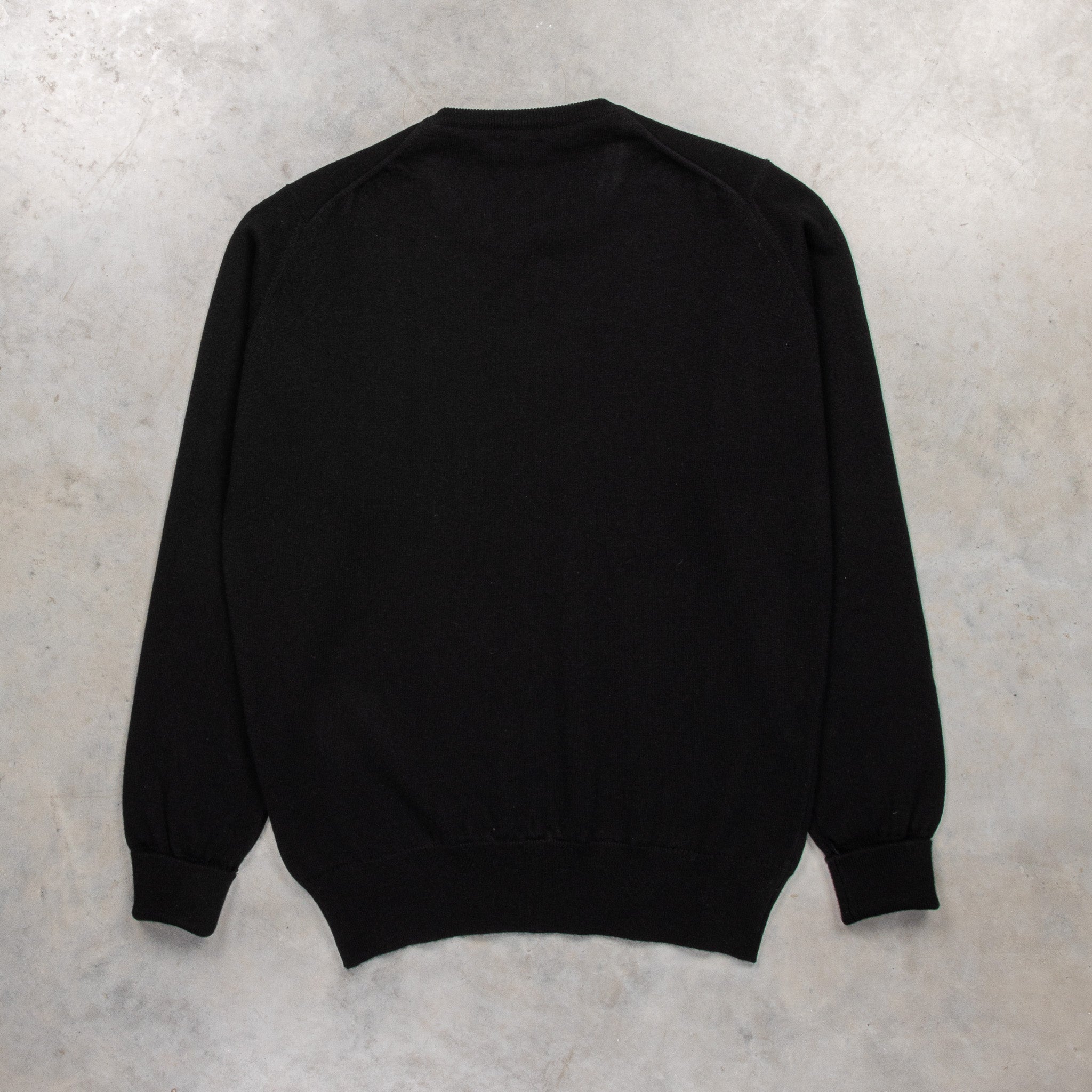 William Lockie Oxton Cashmere Crew Neck black