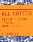 Fullcount 6110 Cotton Mix Socks Blue