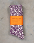 Fullcount 6110 Cotton Mix Socks Purple